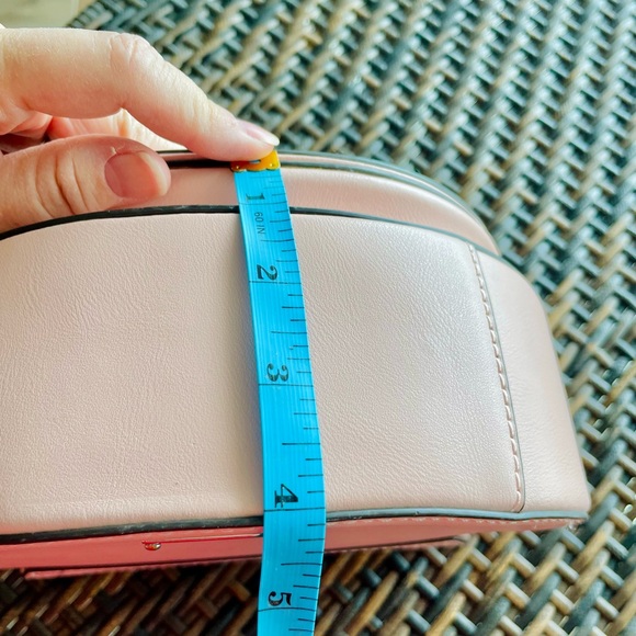 Rebecca Minkoff Leather Ballet Slipper Pink Astor Saddle Bag Crossbody - Picture 12 of 12